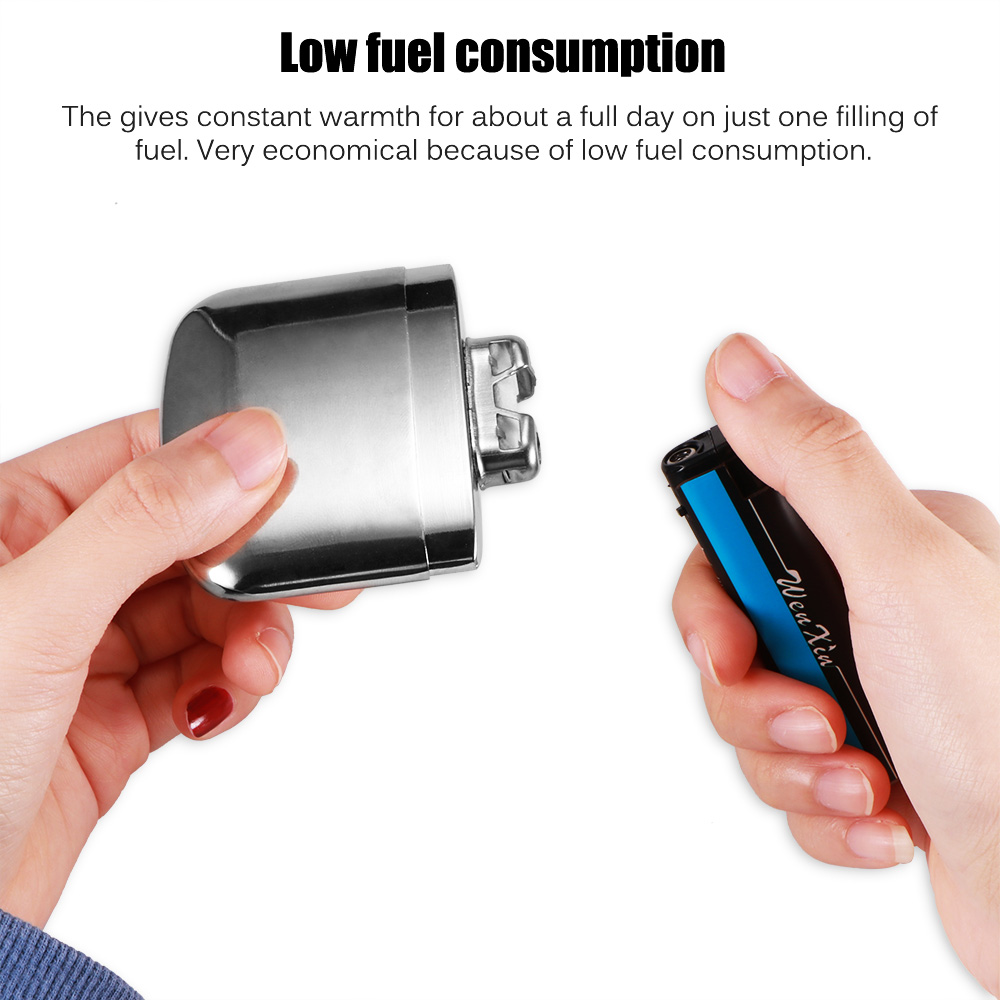 Portable Pocket heater Standard Fuel Hand Warmer Indoor Outdoor Handy Warmer Heater Long-Life Winter Warmer
