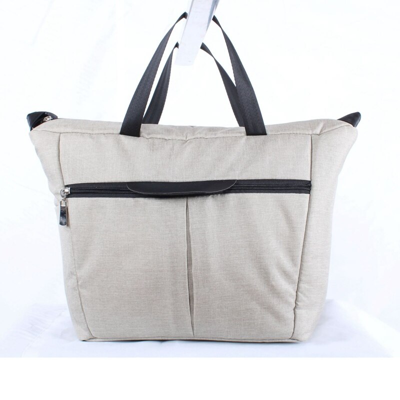 Reemplazo de accesorios para cochecito de Doona, mosquitera, cubierta de lluvia, bolso de viaje, cubierta de cuero para reposapiés, almohadilla de algodón a prueba de polvo, asientos de coche: bag Beige