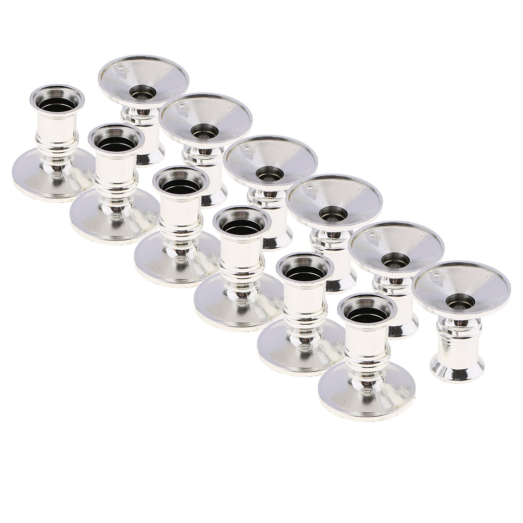 Bougeoirs votives en forme traditionnelle | Ensemble de 12 pièces/ensemble, bougeoir pour bougies, décoration de la maison, fête de mariage