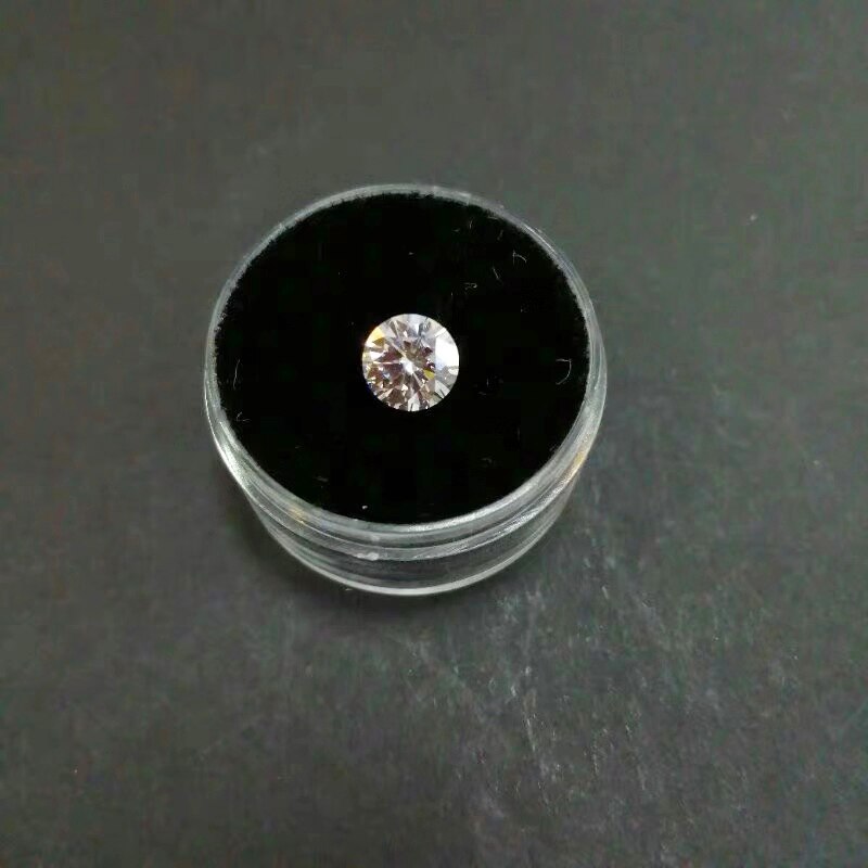 6,5mm IJ farbe verlieren Moissanite 1ct Runde Brillant Ausgezeichnete schneiden verlieren stein labor diamant Ring Material