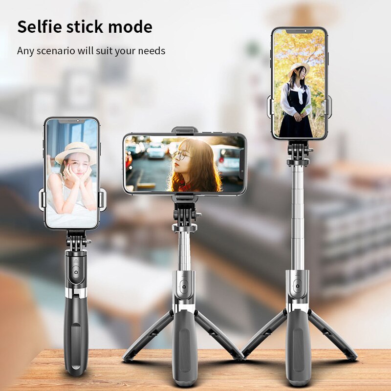 Bluetooth selfie stick stativ monopod til xiaomi redmi huawei iphone 11 samsung smartphone telefon selfiestick stand holder