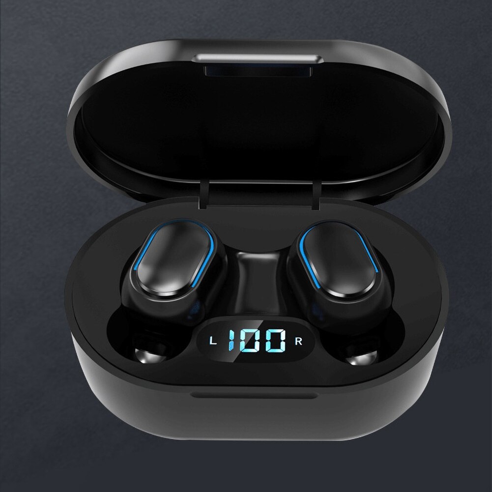 Auriculares A7S/E7S inalámbricos con Bluetooth , auriculares IPX7 impermeables deportivos estéreo 9D inalámbricos/Bluetooth 5,0