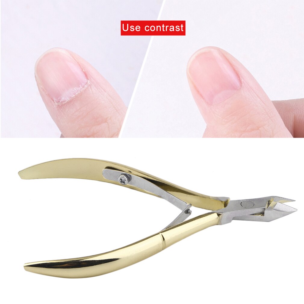 Praktische Grooming Tool Rvs Finger & Toe Nail Dode Huid Cuticula Schaar Nagelknipper Nipper Manicure Tool Nail Art