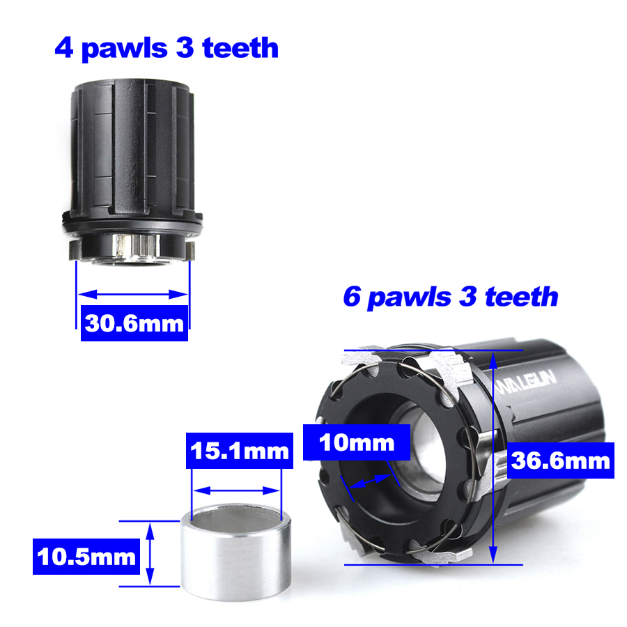 Mtb bakre cykelnav frinav för  mt005 mt006 mt007 mt010 mt039 mt009 shimano  hg 11 -växlad cykelfri navkropp 4 6 spärrhake navadapter