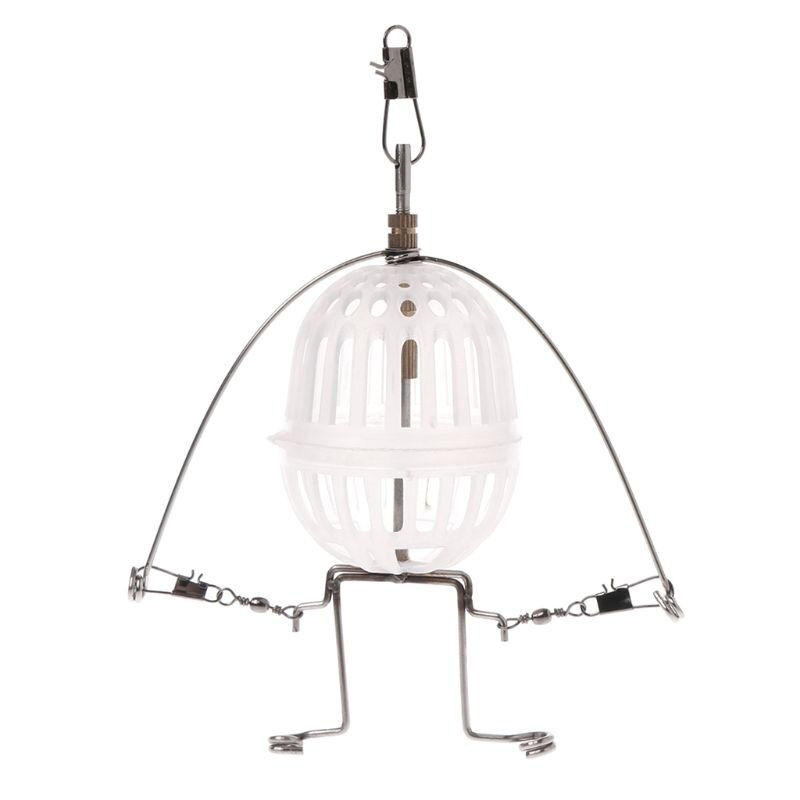 Fishing Alarm Automatic Launcher Spring Up Bait Lure Cage Multi Functional Lazy Pitcher Trap Feeder Tackle Accessories