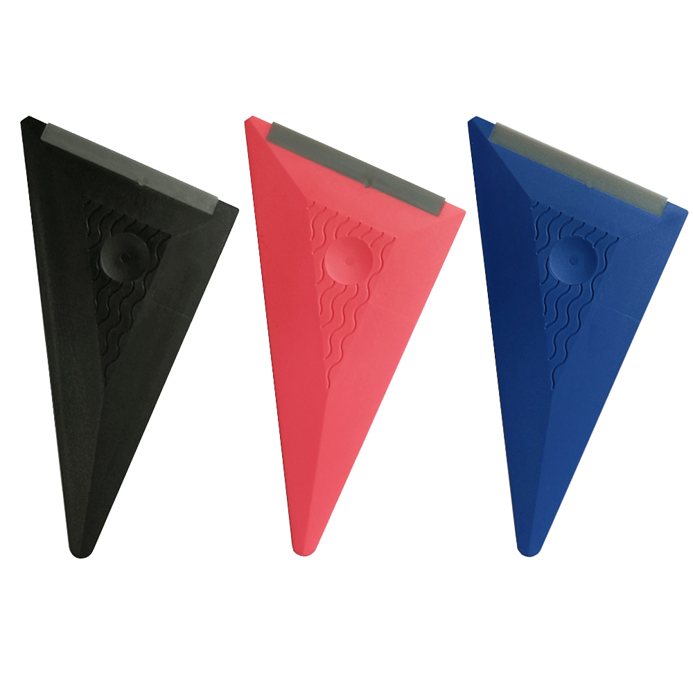 3Pcs Corner Triangle Car Scraper Window Tinting Squeegee Carbon Film Edge Tucking Tool Sticker Decals Wrapping Vinyl Applicator: Default Title