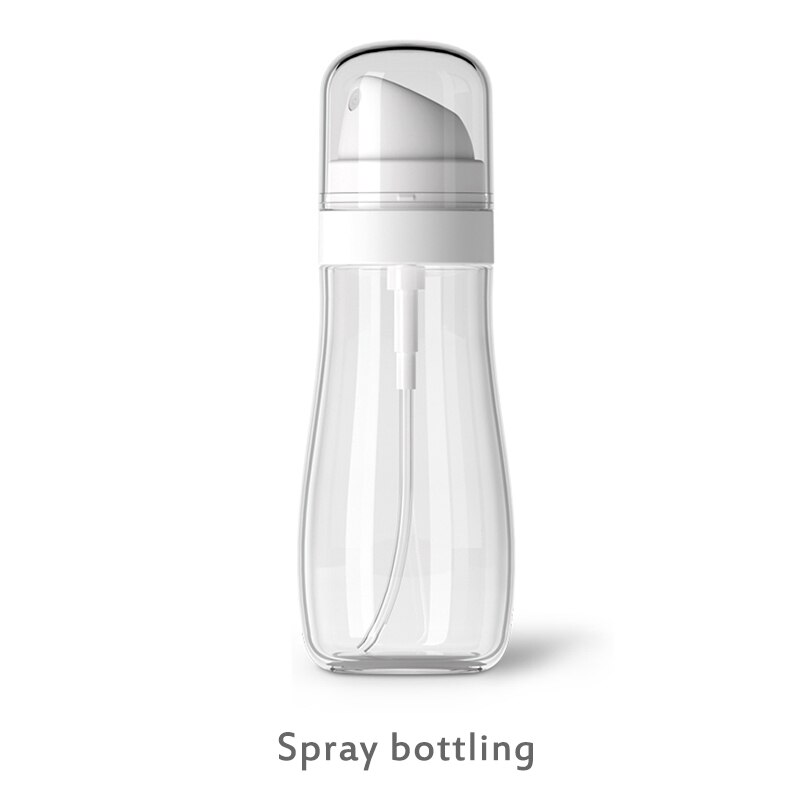 50ml 100ml bærbar miljøholdbar væskeflaske til opbevaring gennemsigtig plast parfumeforstøver tom mini sprayflaske: 03