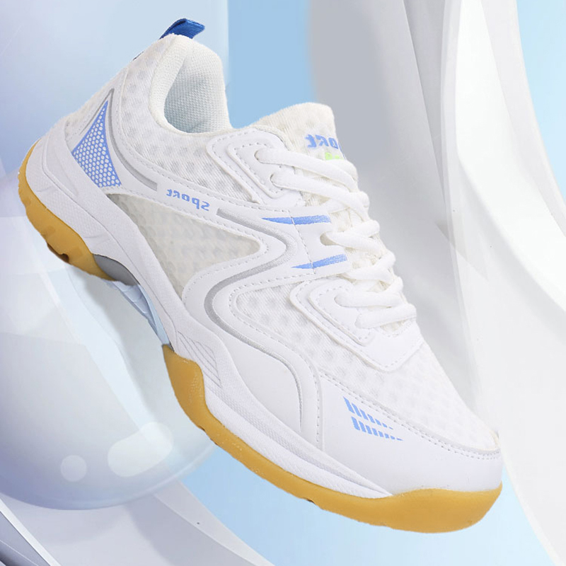 Badmintonschoenen voor dames en heren, antislip, slijtvast, schokabsorberend, ademend, lichtgewicht, geschikt voor training en vrijetijdssporten.