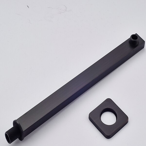 Chrome Shower Faucet Fix Arm Brass Brass Wall Ceiling Mounted Ceiling: Black A