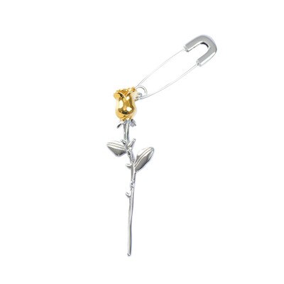 Edy 21SS S925 Ambush Gloeilamp Pin Oorbel Collection Metalen Logo Stud Oorbellen Voor Vrouwen Meisjes Partij Sieraden: P Necklace