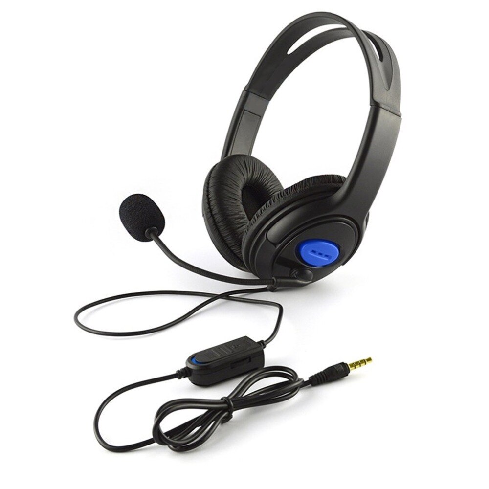 Wired Gaming Headsets Met Microfoon Geluidsisolerende Hoofdtelefoon 40Mm Driver Bass Stereo Voor Sony PS3 PS4 Laptop Pc Gamer hoofdtelefoon: Default Title