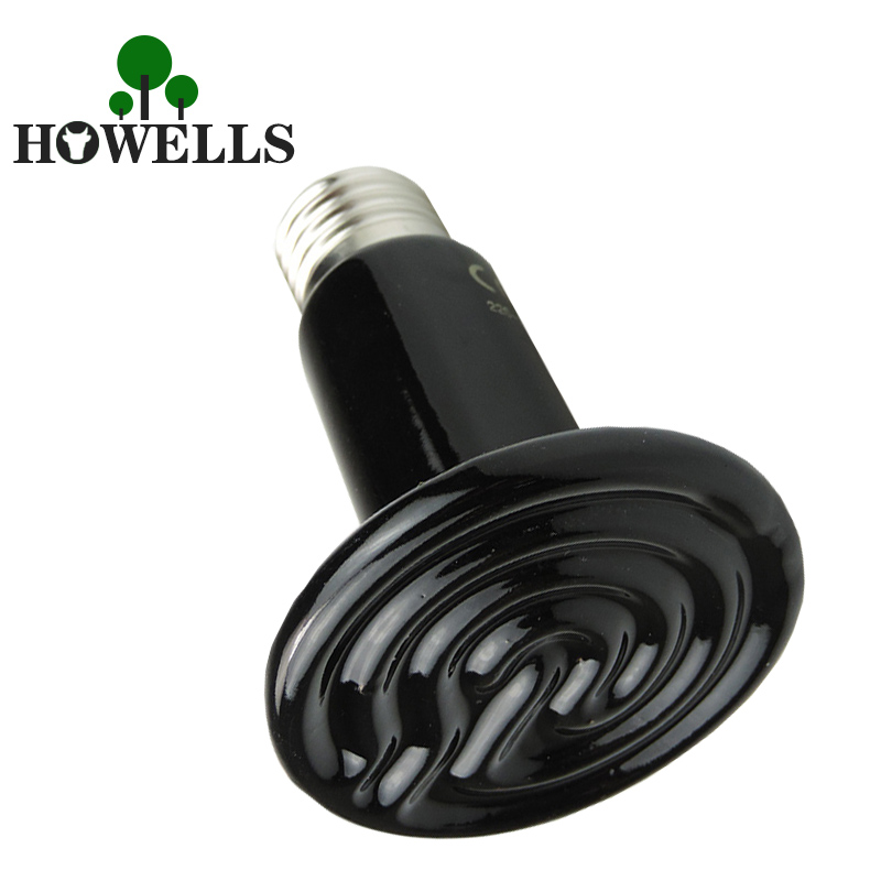 25W/50W/75W/100W/150W/200W Ceramic Pet Heat Light Lamp Snake Tortoises Lizard Hedgehog Reptile Pet Heater Brooder 220V-240V