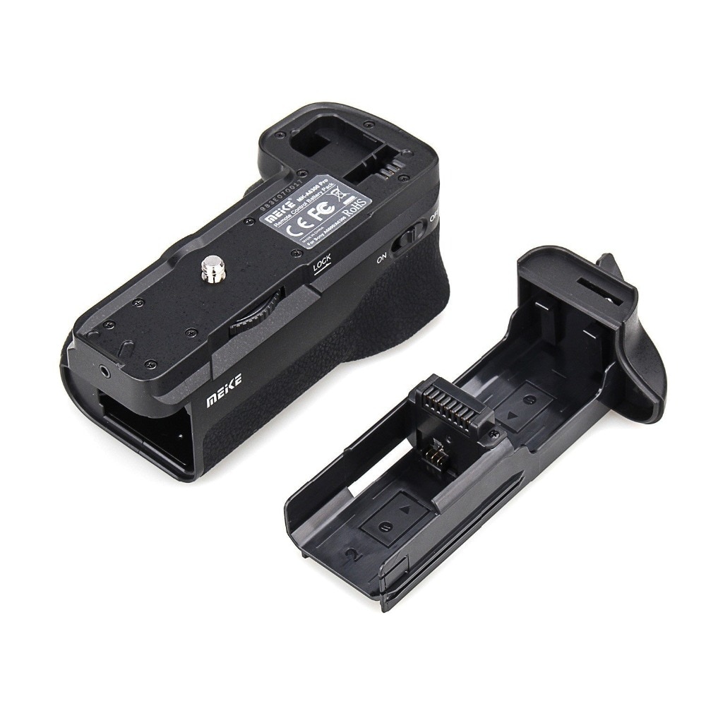 Meike MK-A6300 Verticale Multi Power Battery Hand Grip Voor Sony A6400 A6000 A6100 A6300 Camera