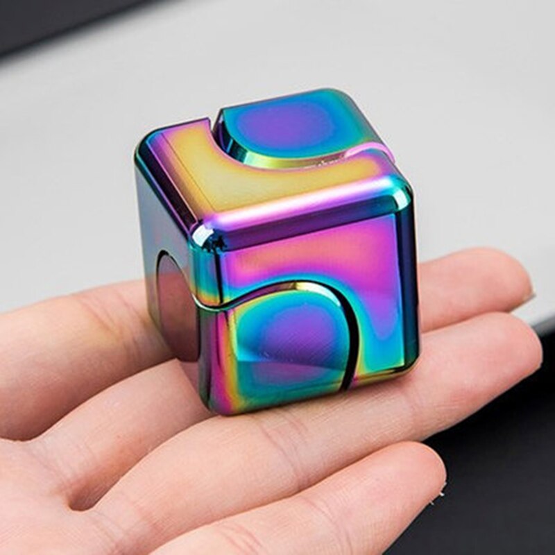 Magic Cube Hand Fidget Vinger Gyro Spinner Anti-Angst Helpt Scherpstellen Fidget Speelgoed Premium Focus Speelgoed Voor Kids & Volwassenen