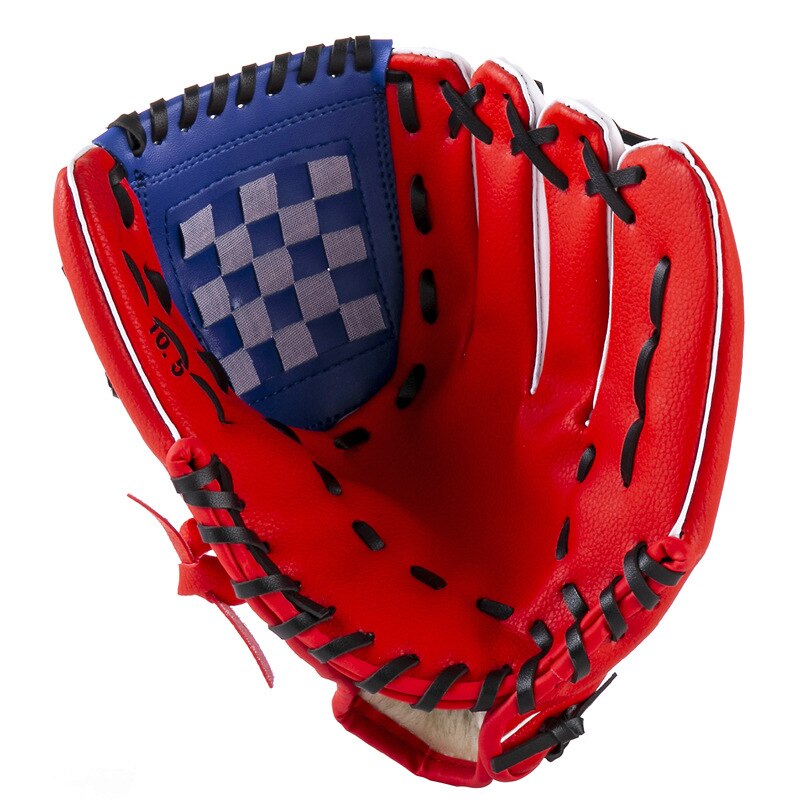 Mannen Baseball Handschoen Lederen Batting Kids Baseball Catcher Softbal Batting Handschoenen Volwassenen Apparatuur Beisebol Sportkleding BJ50ST