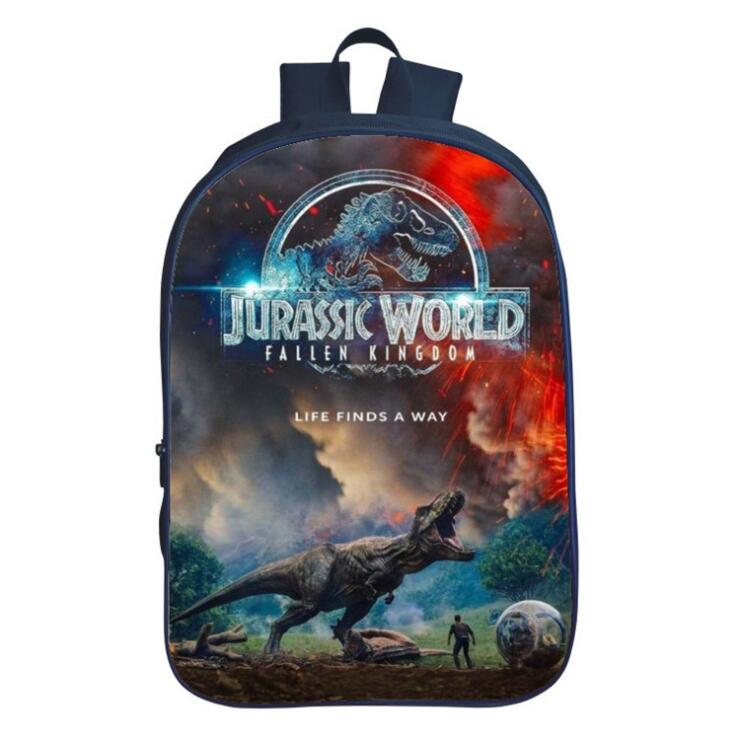 Jurassic World Bambini Borse Da Scuola Per i ragazzi T-rex dinosauro Zaino Primaria Dei Bambini Libro Borse Regalo Per Bambini Mochilas Sacchetto di