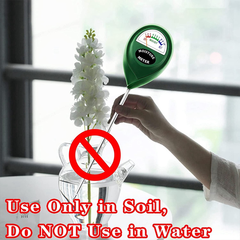 Soil Moisture Sensor Meter, Plant Moisture Meter, Hygrometer Moisture Monitor Soil Tool Test Kit, Plant Water Meter