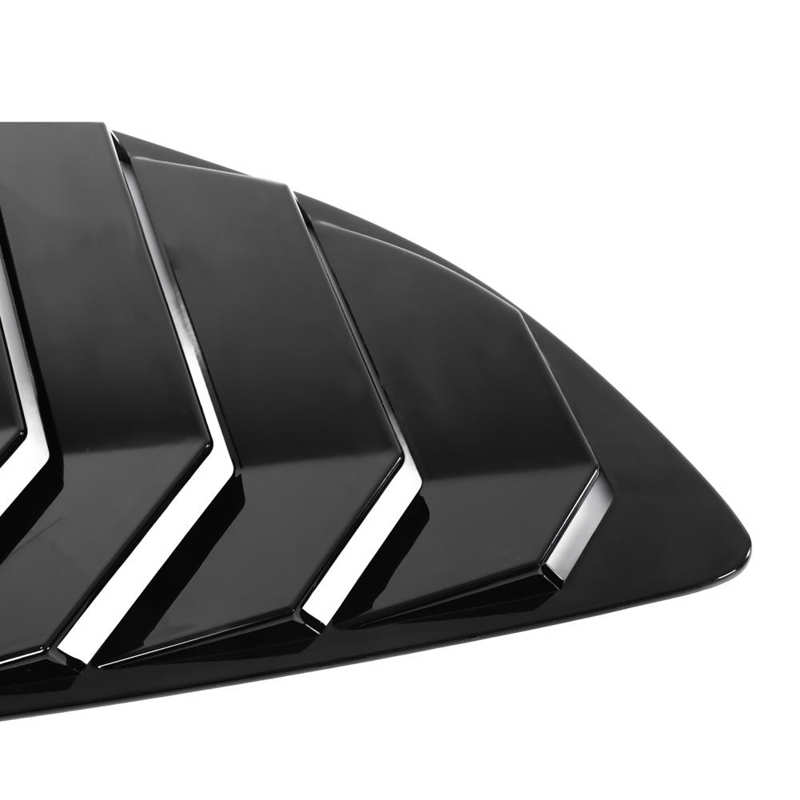 Rear Side Window Louver Air Vent Scoop Louvers Lightweight for Car