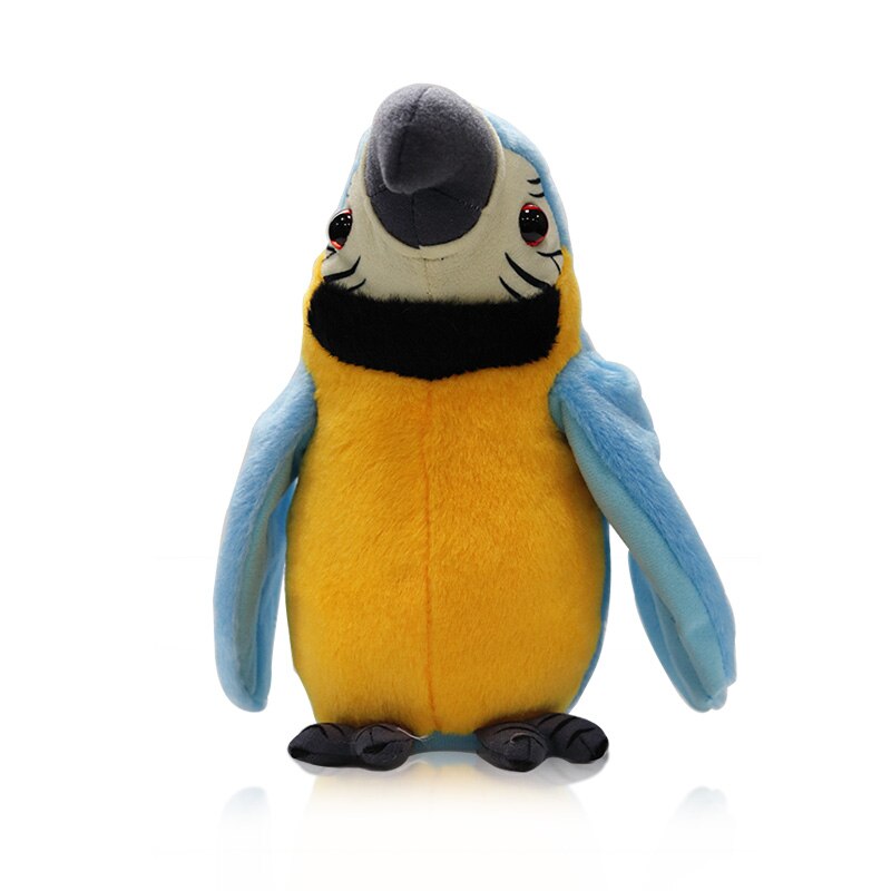 Electric Sounding Musical Talking Parrot Cute Repeat Waving Toy Parrot Baby