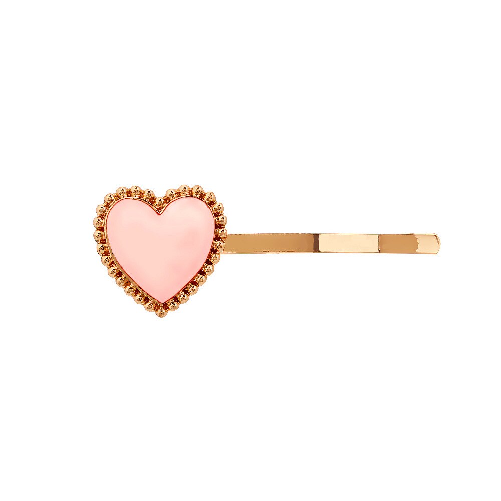 Prachtige mooie haarspeldjes versierd met hartjes, haarspeldjes voor meisjes en vrouwen, haarstyling, decoratieve spelden, accessoires: 2