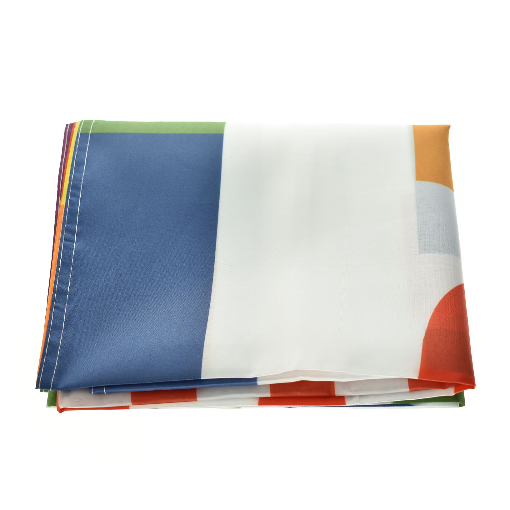 The flag is three by five feet long, with only one flag