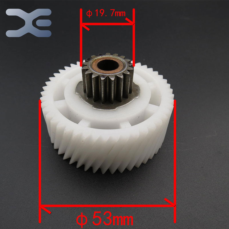 2Pcs Meat Grinder Plastic Gear Mincer Iron Pinion Spare Parts Sausage Machine Parts MC5 GEAR PL For Beko ALFA MC5 5-HP