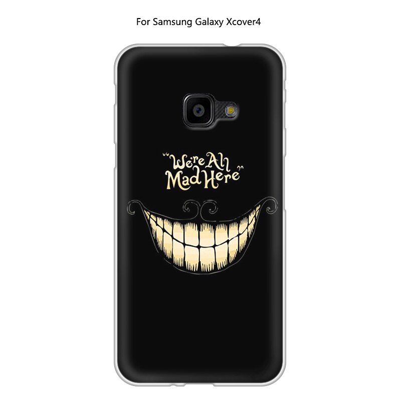 JURCHEN pokrowiec do Samsung Galaxy XCover 4 pokrowiec silikonowy G390F Cartoon śliczny 3D TPU miękki do Samsung Galaxy X pokrowiec 4 pokrowiec Xcover4: 8