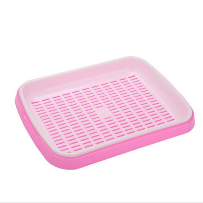Nursery Pots Vegetable Plant Plastic Nursery Trays 1pc Seedling Tray Sprout Plate Plastic Nursery Tray: Pink