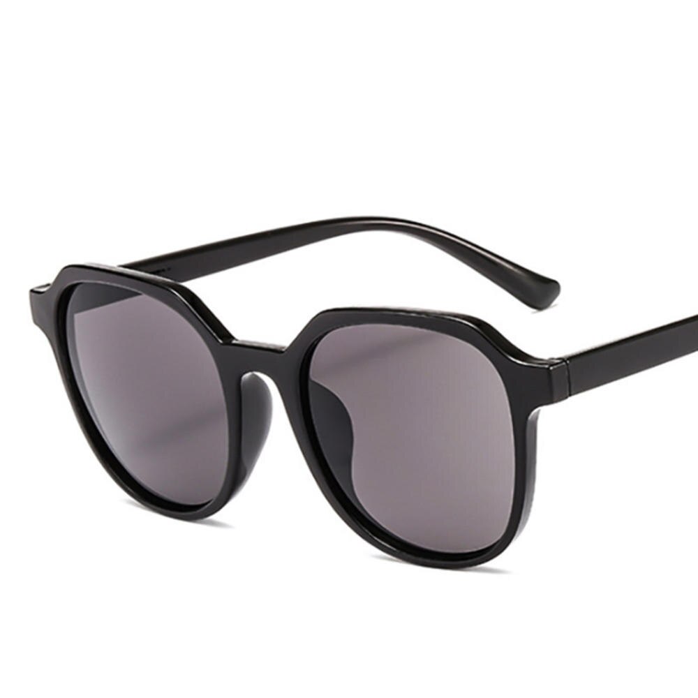 1 ud. Gafas de sol Retro tipo ojo de gato mujeres hombres salvaje marco redondo gelatina Color gafas de sol espejo UV400 conducción gafas