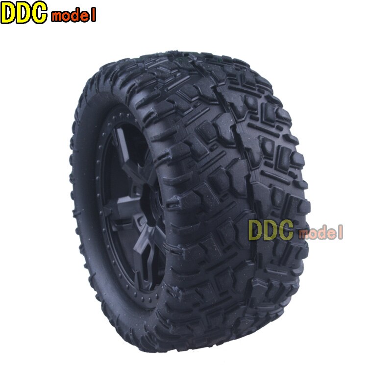 Remo P6973 Rubber Tires Assembly For 1/16 smax 1621 1625 1631 1635 1651 1655 Vehicle Models RC Car metal upgared parts