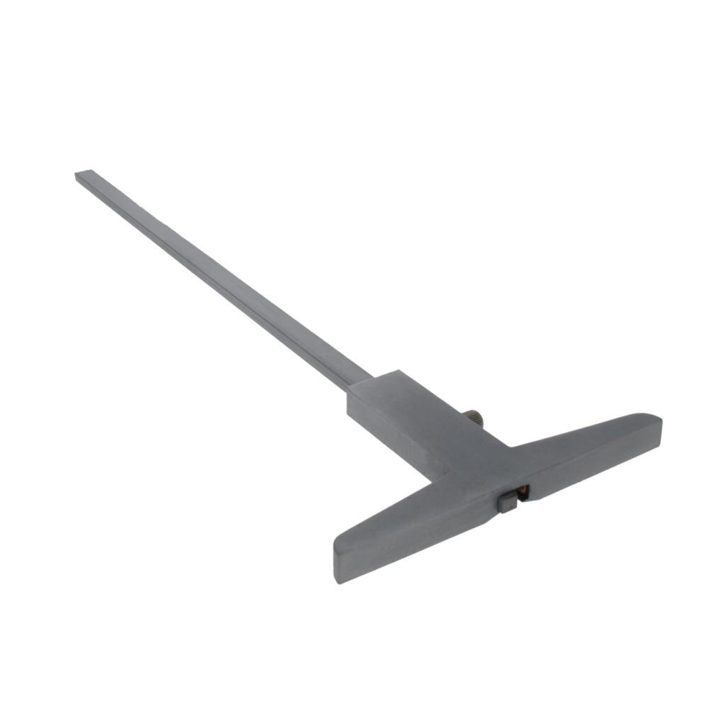 Utoolmart 1pcs Micrometer Depth Ruler Square Ruler Measuring Tools Metal Carbon Steel Tool Steel Instrument Industrial Tool