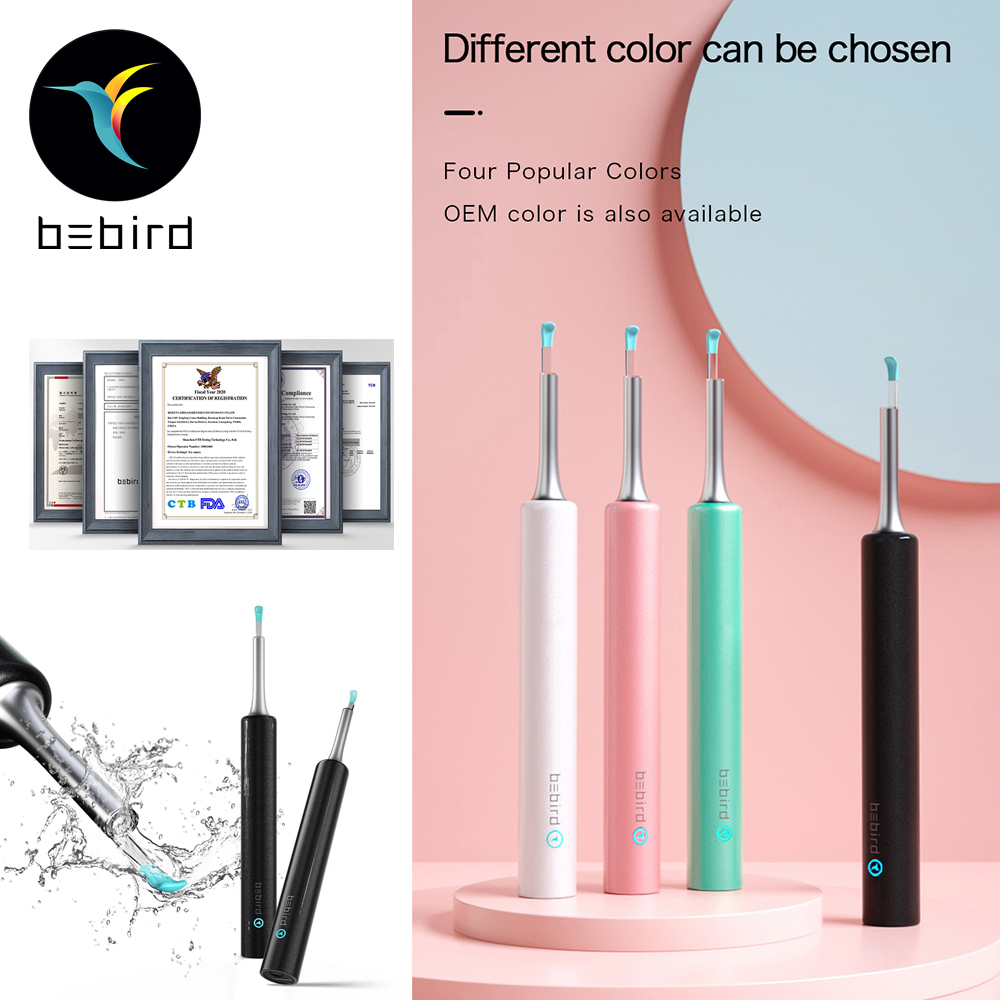 Bebird C3 Bebird Endoskop Visuelle Ohr Pflücken hoch-Präzision WiFi Ohr Löffel 3,5mm Mini Kamera Otoskop Endoskop Ohr Pflücker