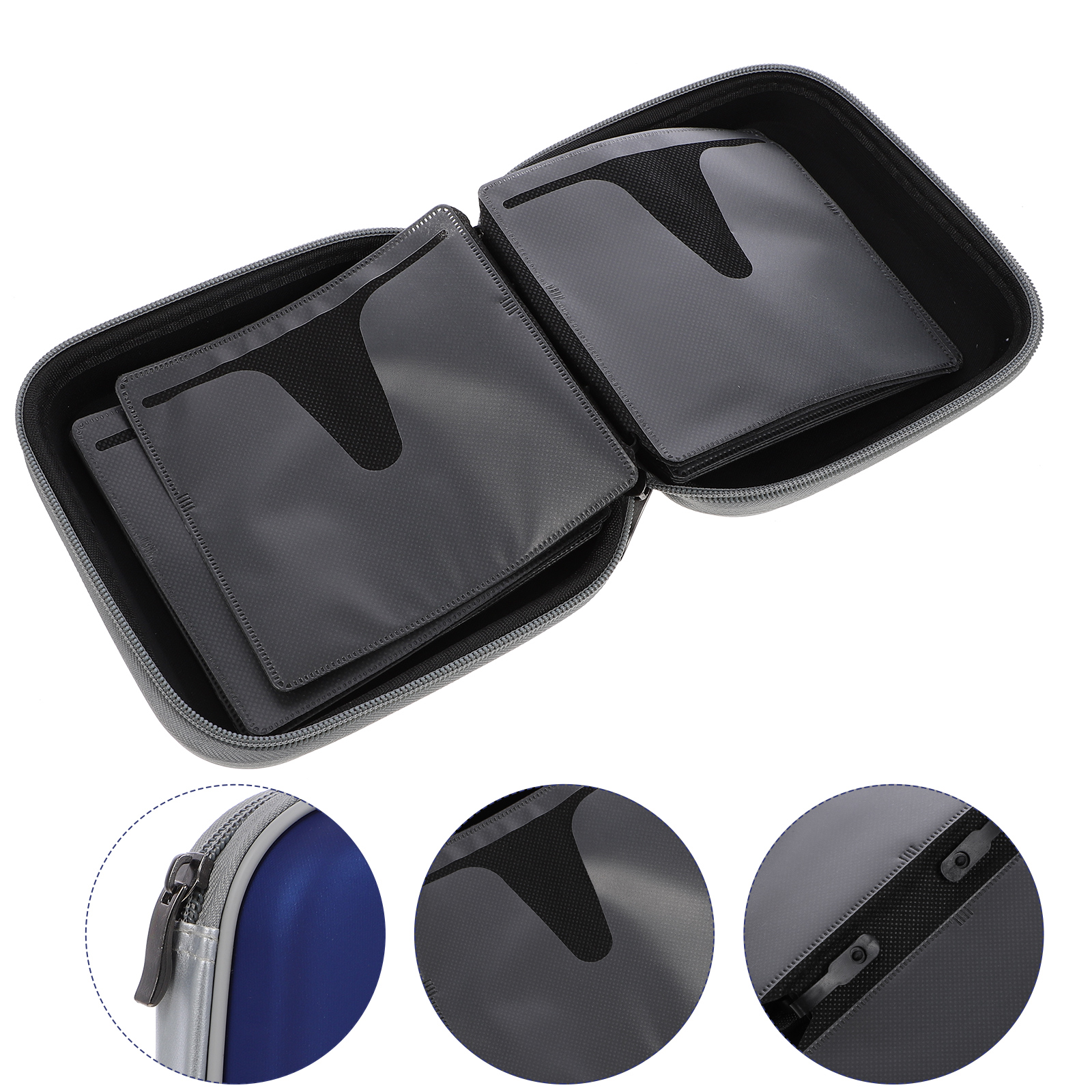 Case Booklet Binder 24 Slots Holder Storage Case Disc Storage Pouch