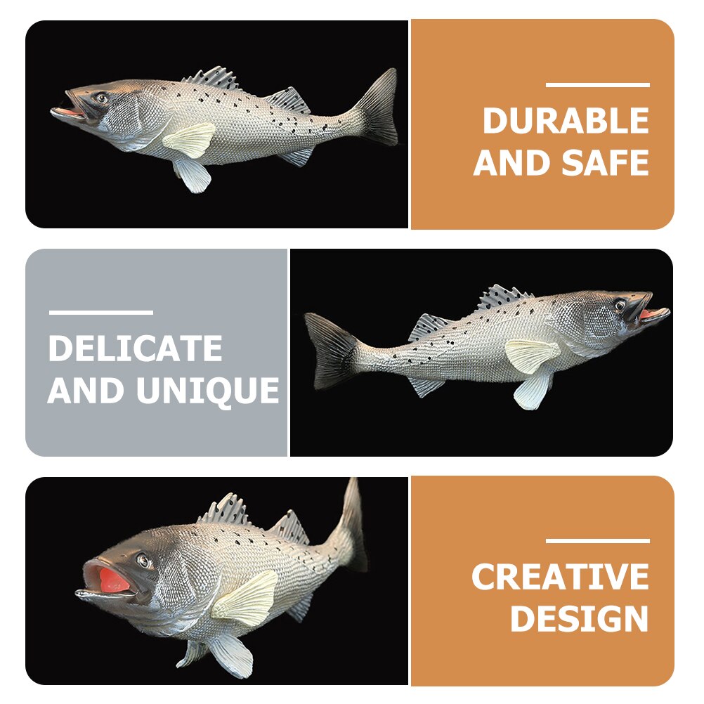 fish Model Imitation Fish Model Fish Adornment, Animal Model Simulated Fish Model for Child Office Home Kids