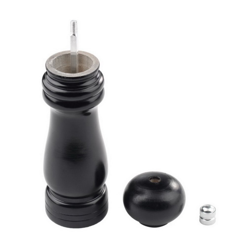 Wooden Wood Pepper Salt Mill Shaker Pepper Grinder Gadget Cooking Meat Restaurants for Family Kitchen Dining Room Use