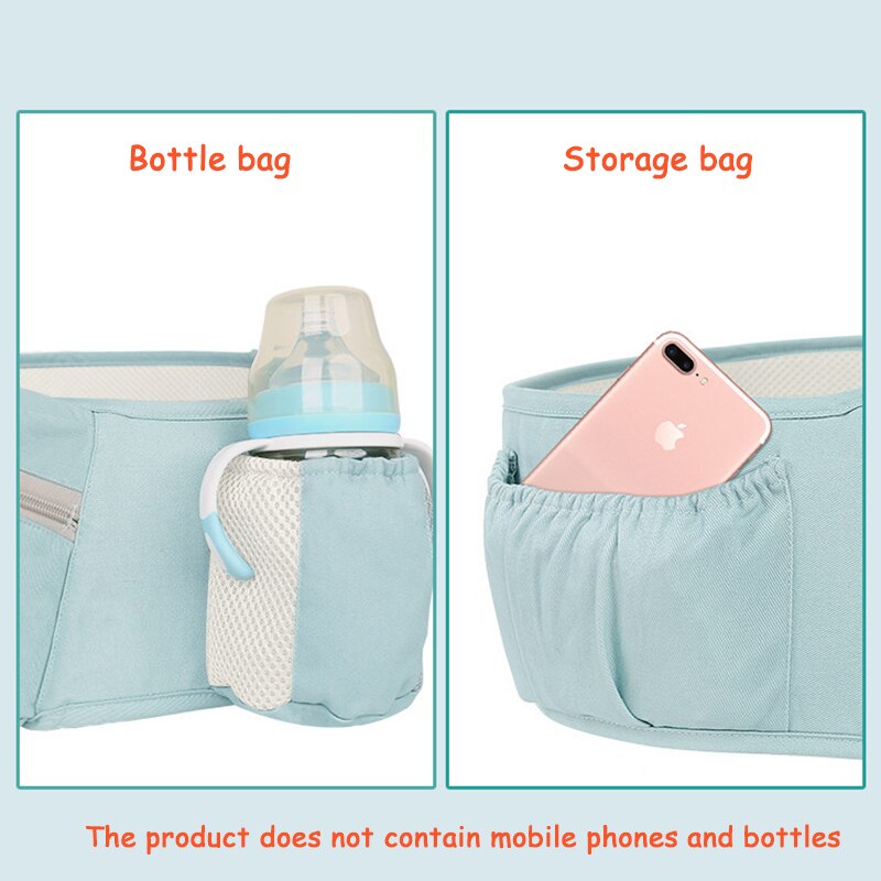 Honeylulu gecombineerde draagzak, afneembare rugtas, draagzak, reflecterende strip, kangoeroe, verschillende stijlen, rugzak, hipsit, ergoryukz