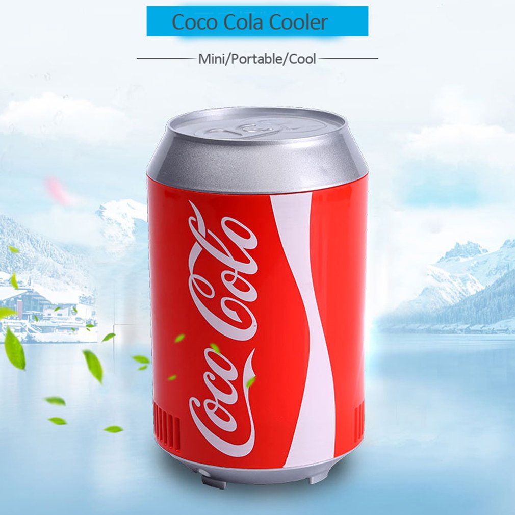 Portebla Kleine Koelkast Warm En Koud Cooler Gadget Beverage Tanks Cooler Warmer Koelkast Kleine Beweegbare Koelkast Koeler Koelkast