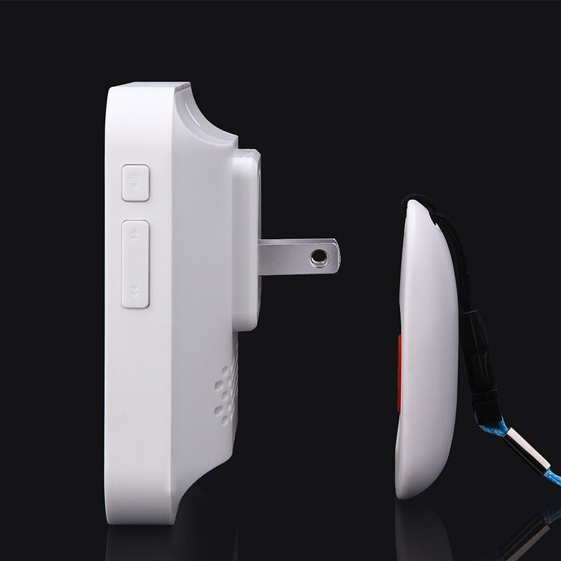Smart Deurbel Security Thuis Draadloze Dc Sirene Kind Ouderen Sos Pager Draadloze Afstandsbediening Deurbel Een Voor Een