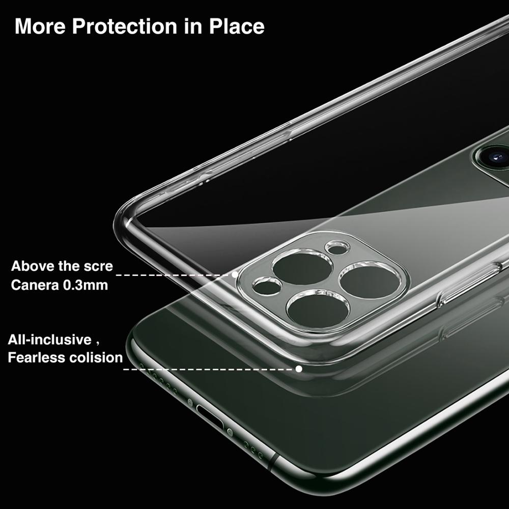 JURCHEN-funda transparente ultrafina para iPhone, funda suave con foto personalizada, para iPhone 11, 12, Mini Pro, XS, Max, X, 8, 7, 6S Plus, XR