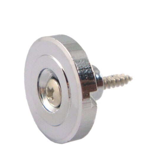 Pure Vintage -Style Jazz Bass/Precision Bass String Guide - Chrome