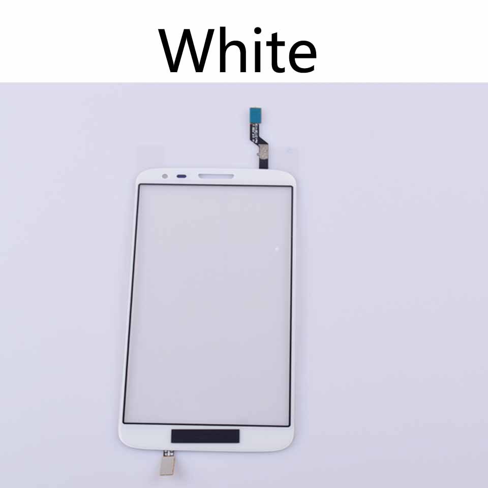 Touchscreen Voor Lg G2 D802 D805 Touch Screen Digitizer Lcd Display Voor Glas Panel Sensor Vervanging 5.2 Inch: White-No tool