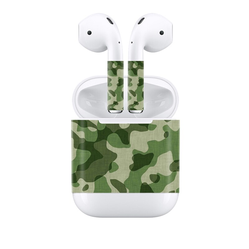 Kolorowe naklejki dla AirPods skórki naklejki wymienny samoprzylepne dekoracyjne skórka kalkomania naklejka dla Airpods winylu naklejki: 0184