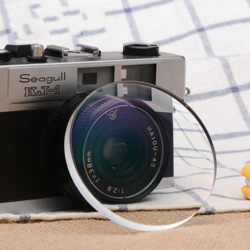 Photochromic Blue Light Blocking Glasses Lenses 1.56 1.61 1.67 Aspherical Myopia Hyperopia Optical Prescription Glasses Lens UV