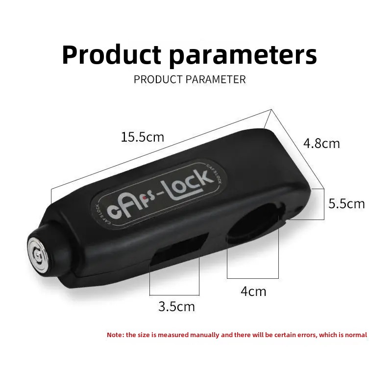 Motorcycle Handlebar Lock Throttle Lock Anti-Theft Lock Electric Vehicle Lock Tricycle Battery Car Handle Lock Brake Lock