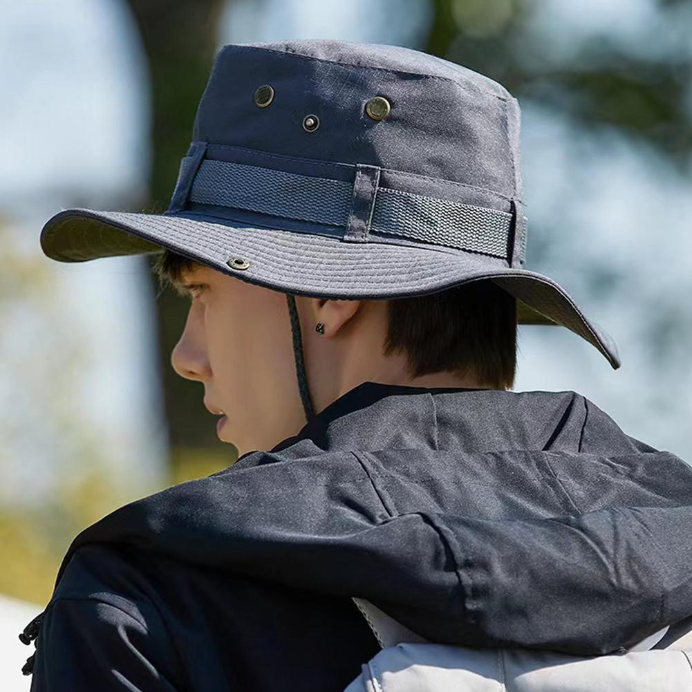 draussen Sport Wandern Camping Sonnenschutz Hütte UV Schutz Gesicht Sonnenschutz Kappe Visier Eimer Hütte Fischer Hütte