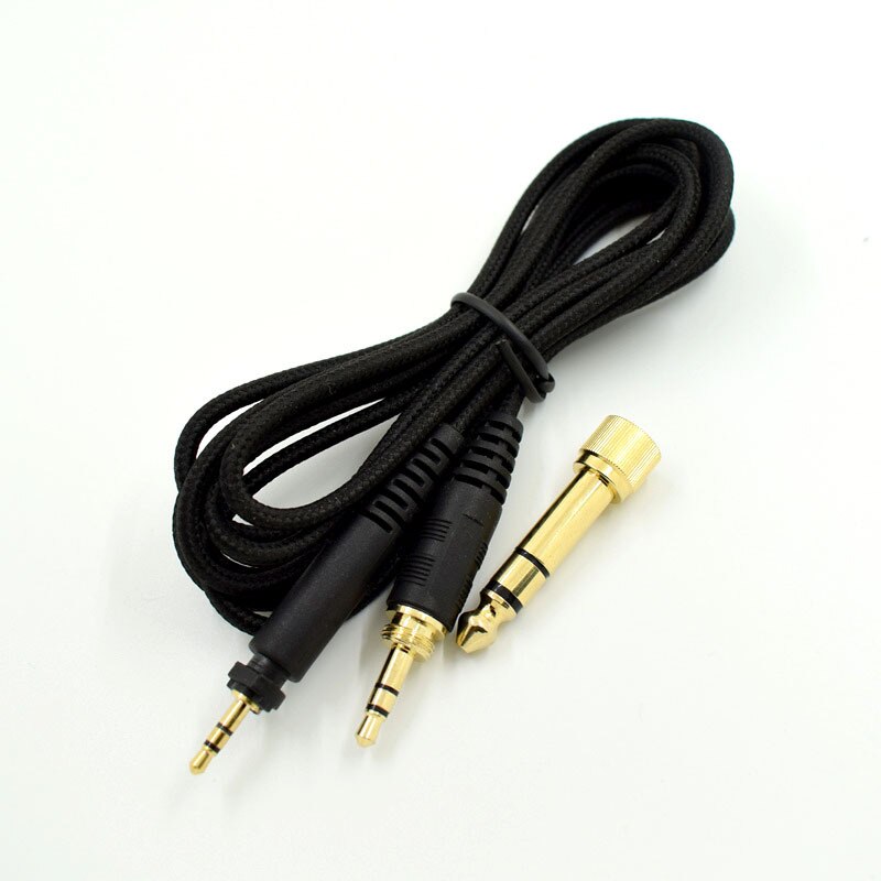 Replacement 2M Jack Plug 6.35MM Adapter o Cable for Shure SRH440 840 940 for SHP9000 SHP8900 Headphones