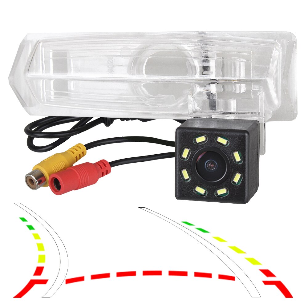 ZIQIAO for Lexus RX ES RX300 RX330 RX350 ES300 ES330 Toyota Aurion Camry Dynamic Trajectory Tracks Rear View Camera HS125: 8 LED dynamic track