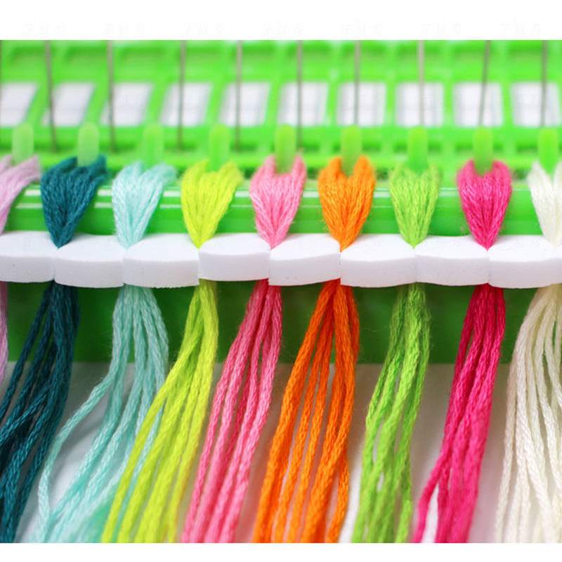 30/50 Positions Thread Holder Cross Stitch Thread Organizer Row Line Tool Embroidery Floss Sewing Accessories Thread Organizer