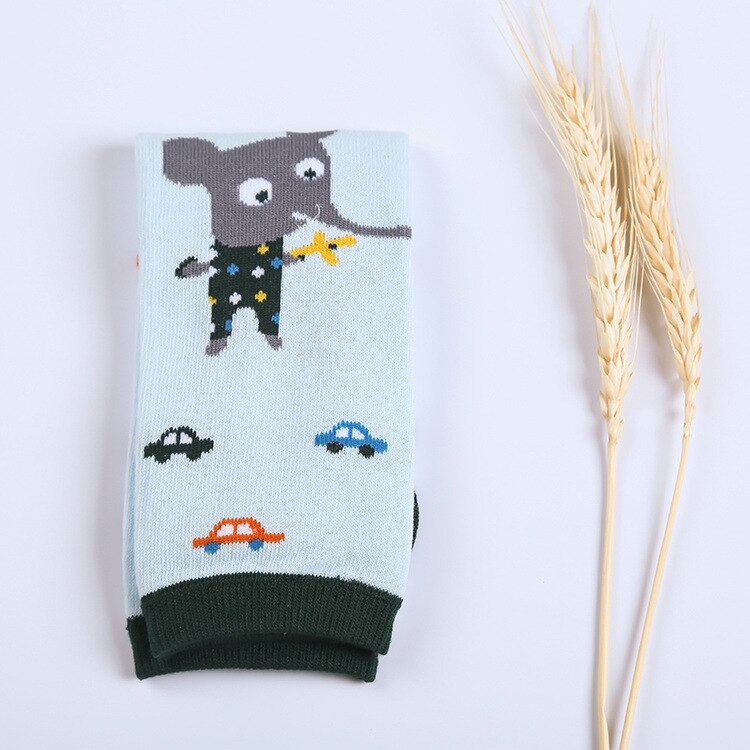 Bébé genou Socks_Air-Conditioning chaleur et résistant aux chutes Socks_Cartoon enfants socks_pure_coton enfants respirant, Sweat-A: A