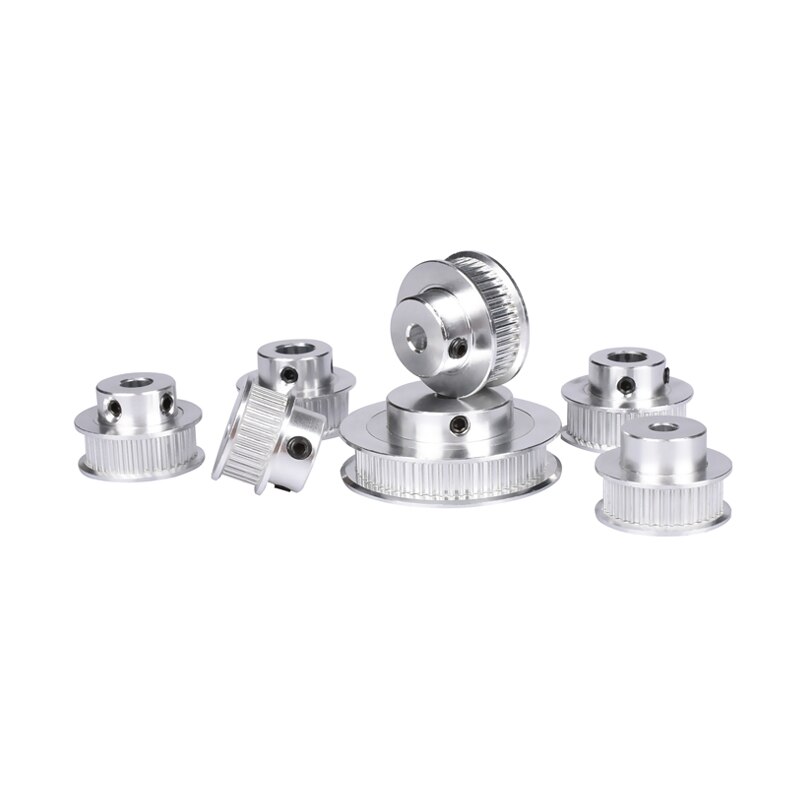 3D Printer Parts GT2 20Teeth 16 Teeth 20 Teeth Bore 5/8MM Timing Aluminum Pulley For GT2-6MM Open Timing Belt Synchronous Gear